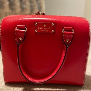 Kate Spade Red Leather Purse